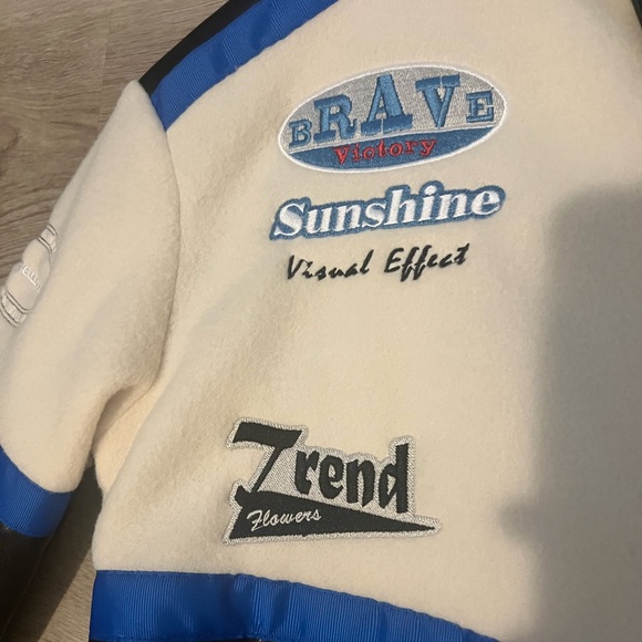 Biker style crop jacket - Picture 2 of 3